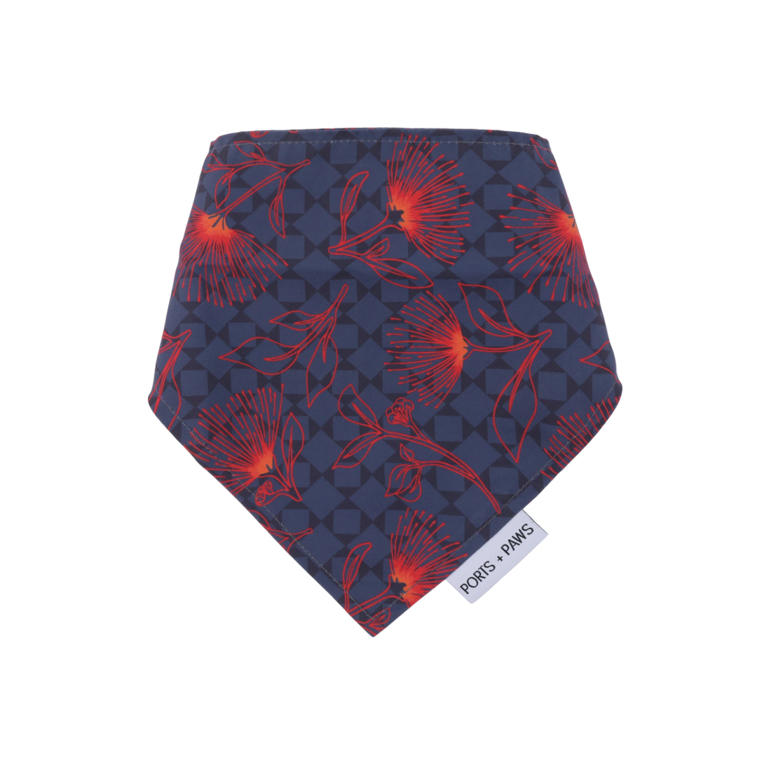 QUICK DRY BANDANA - HAWAIʻI ISLAND ʻŌHIʻA LEHUA – PORTS + PAWS
