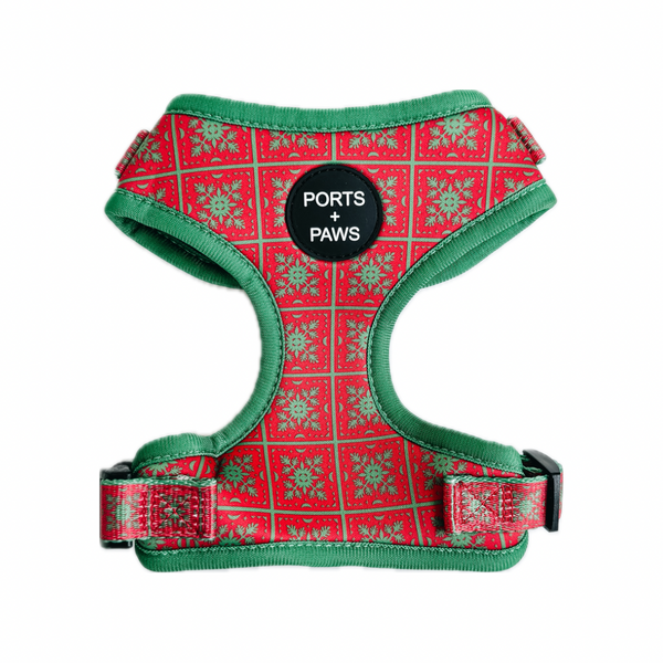 ADJUSTABLE HARNESS - HOLIDAY QUILT