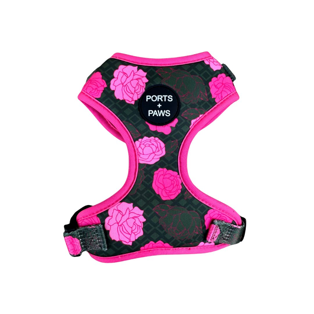 ADJUSTABLE HARNESS - MAUI LOKELANI ROSE – PORTS + PAWS