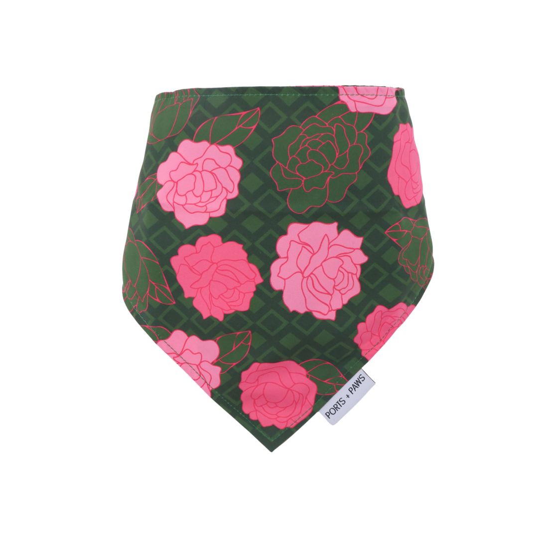 QUICK DRY BANDANA - MAUI LOKELANI ROSE – PORTS + PAWS