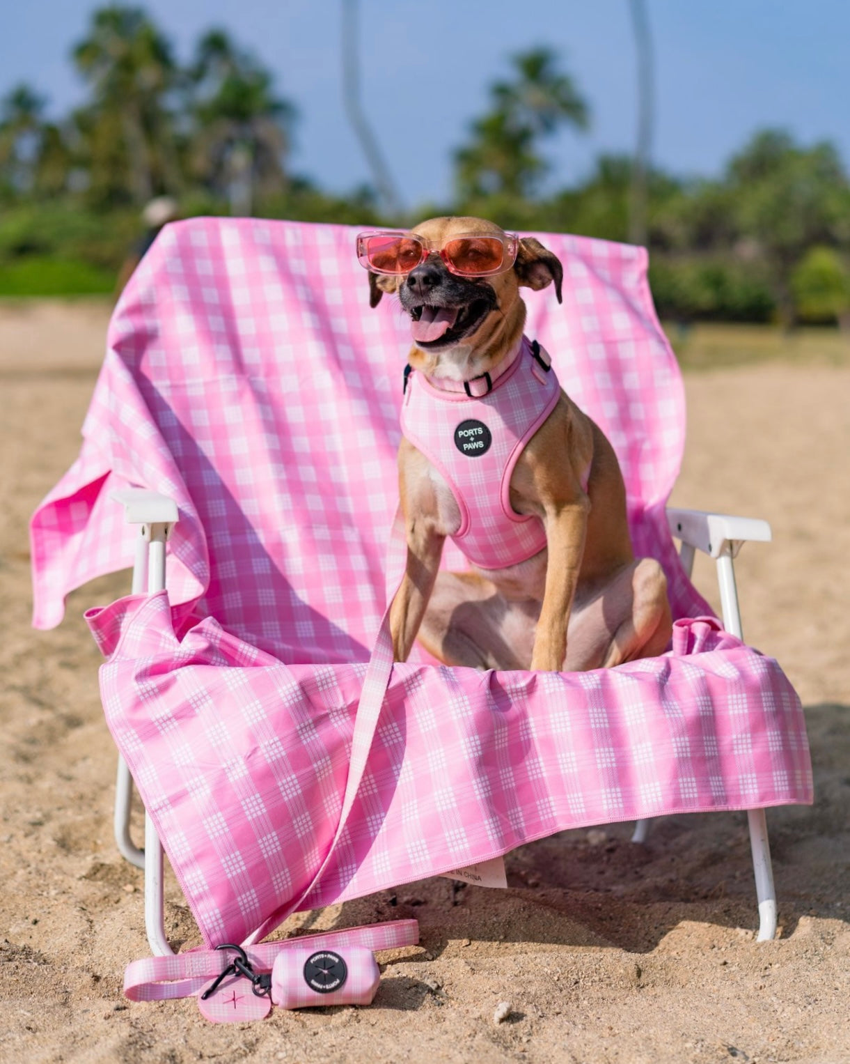 ADJUSTABLE HARNESS - PALAKA PINK