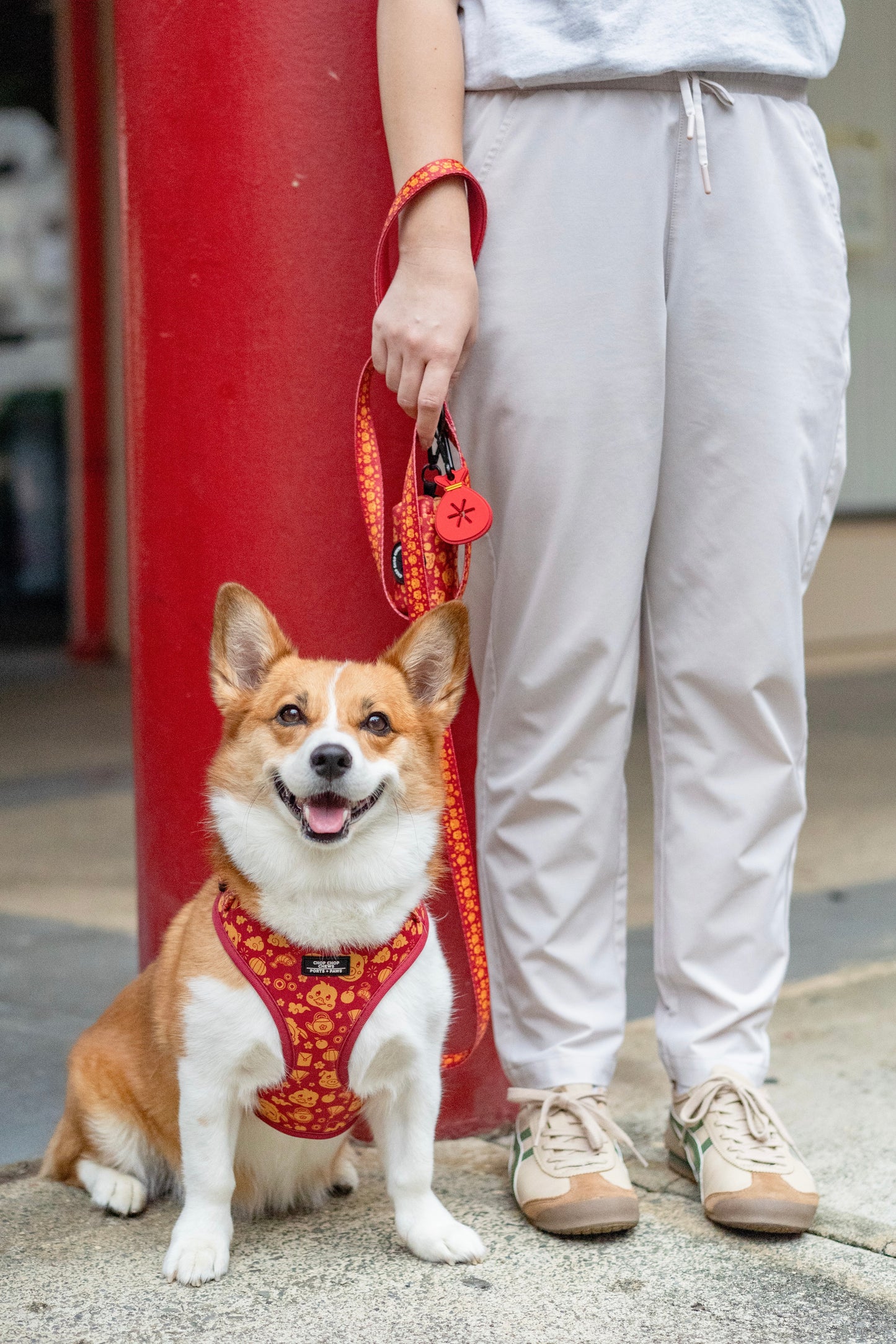 POOP BAG HOLDER - CHOP CHOP CHEWS LUNAR NEW YEAR