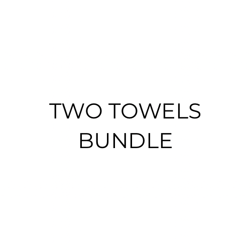 TWO TOWELS BUNDLE