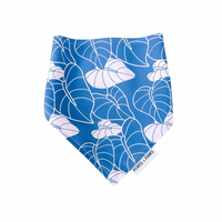 QUICK DRY BANDANA - ANTHURIUM BLUE