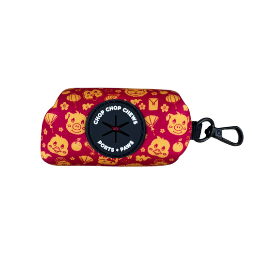 POOP BAG HOLDER - CHOP CHOP CHEWS LUNAR NEW YEAR