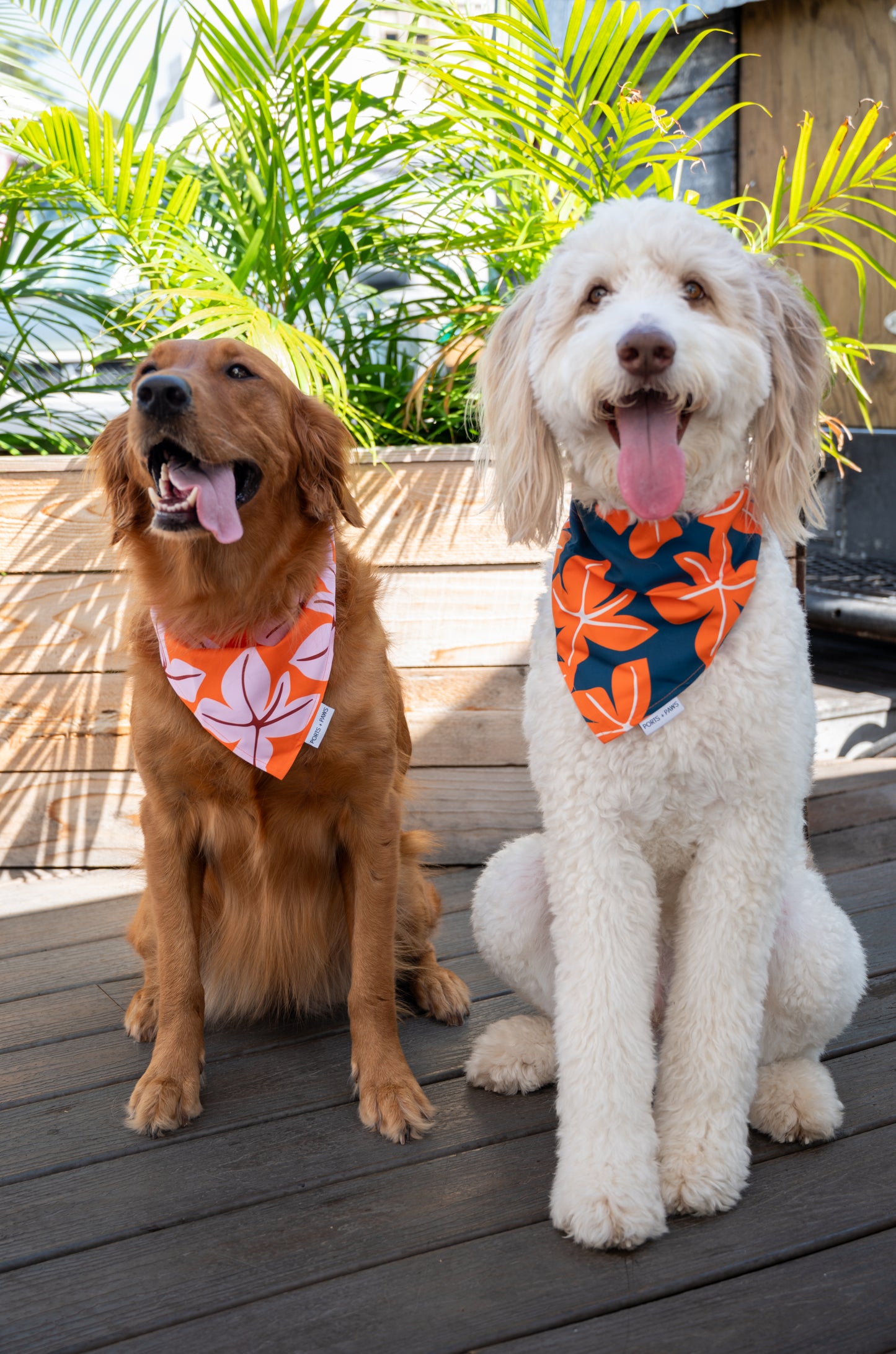QUICK DRY BANDANA - FALL BLOOM BLUE