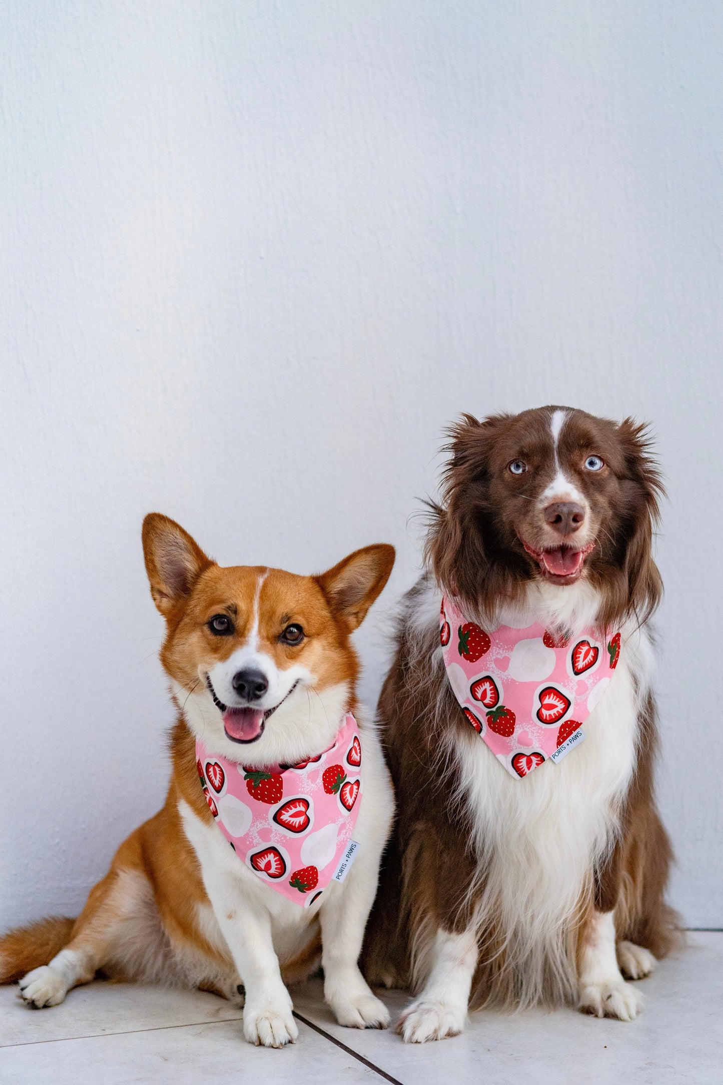 QUICK DRY BANDANA - STRAWBERRY MOCHI