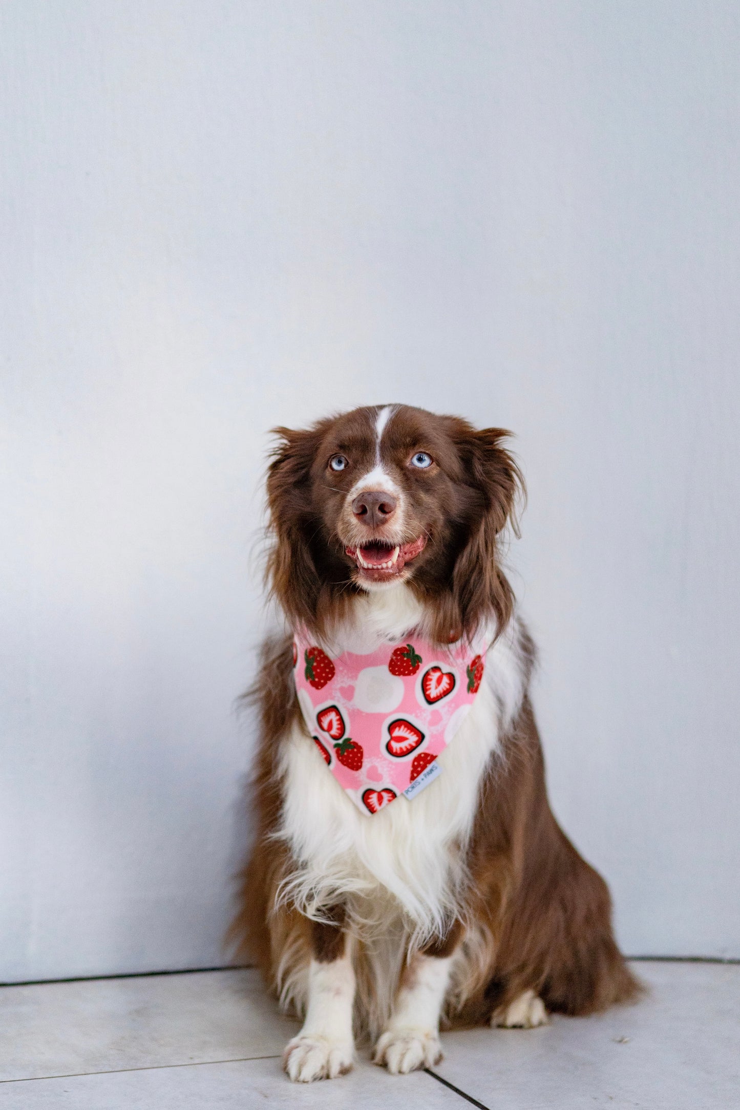 QUICK DRY BANDANA - STRAWBERRY MOCHI