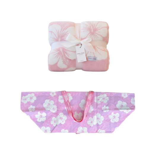 BUCHA BLANKET BUNDLE - HIBISCUS PINK