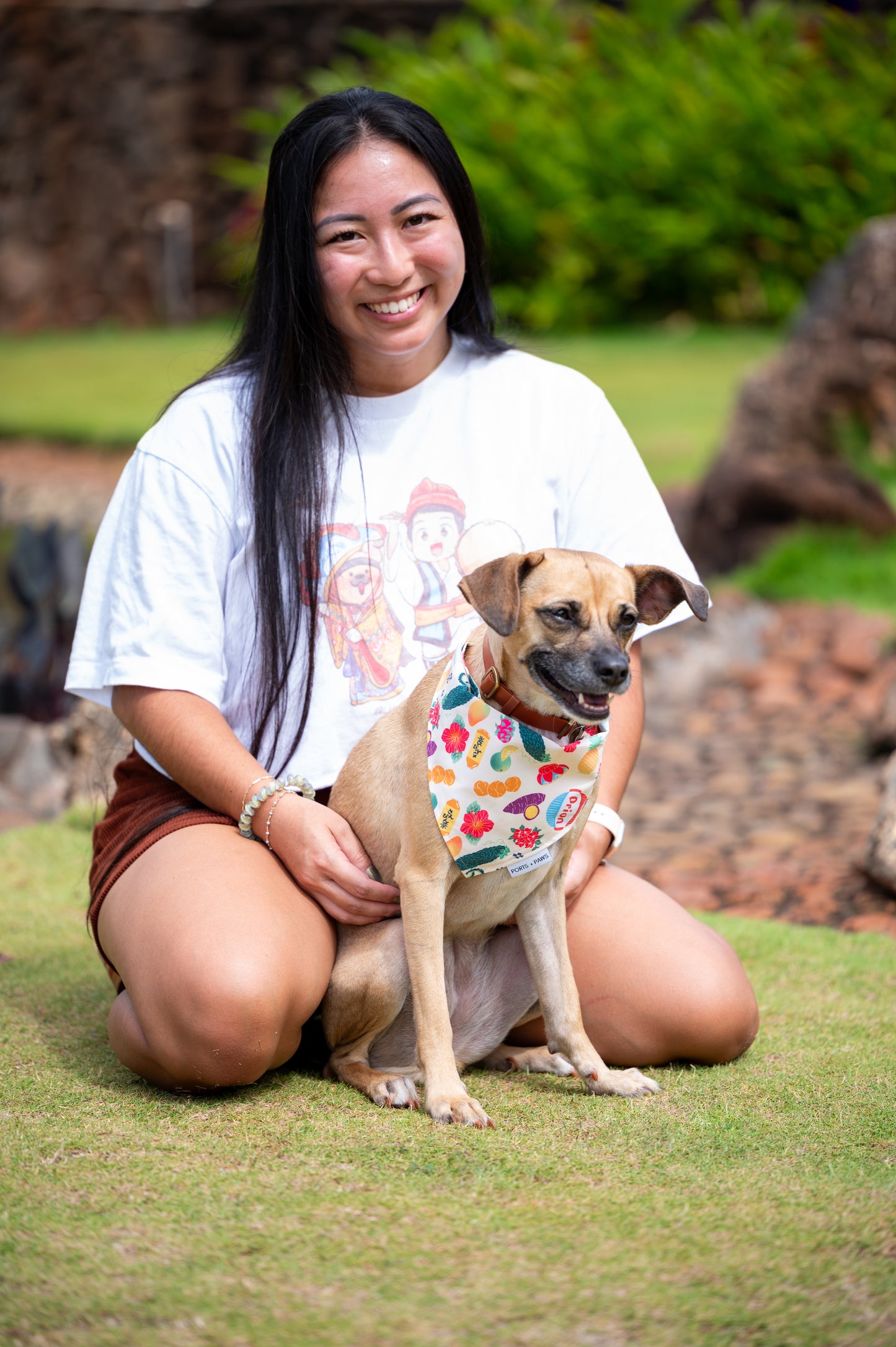 QUICK DRY BANDANA - OKINAWAN FESTIVAL SAND