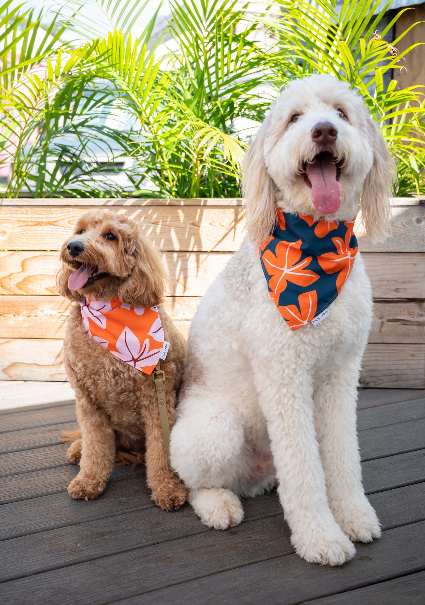 QUICK DRY BANDANA - FALL BLOOM BLUE