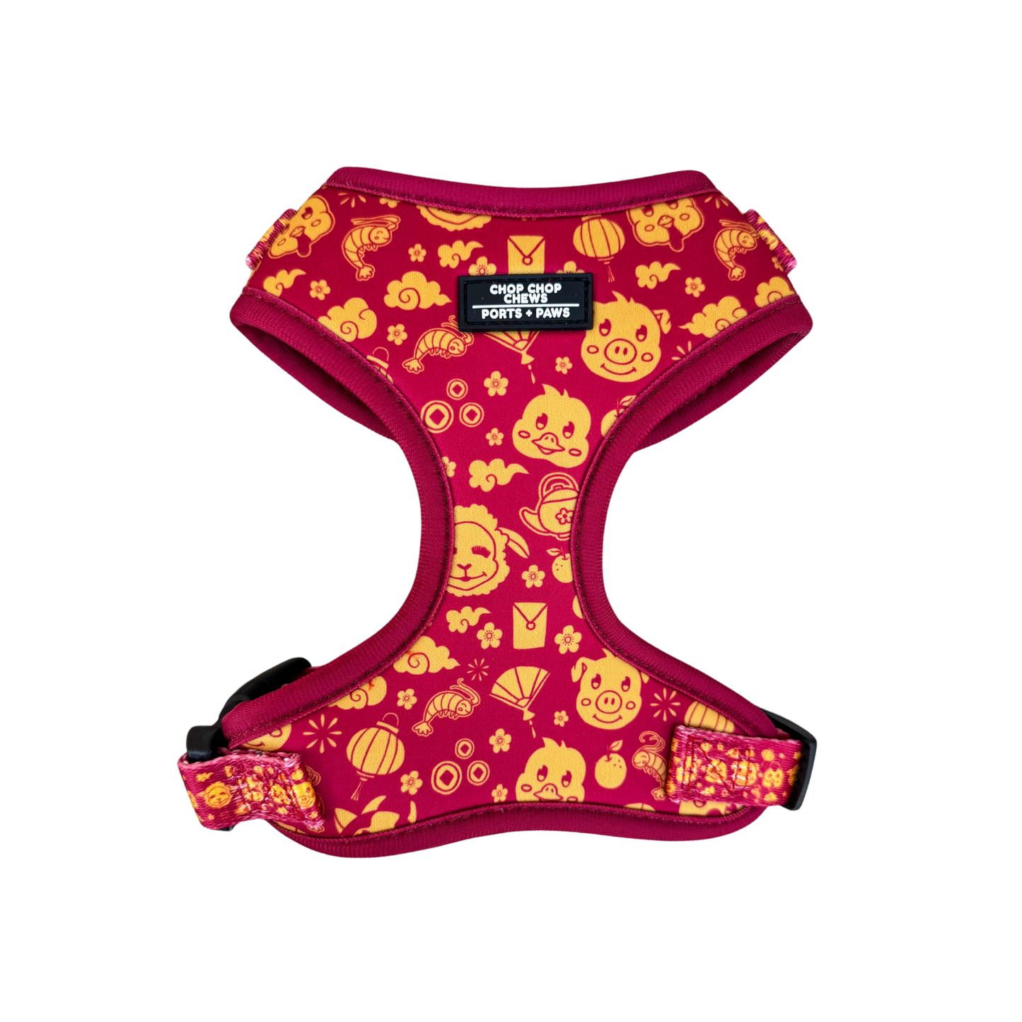 ADJUSTABLE HARNESS - CHOP CHOP CHEWS LUNAR NEW YEAR
