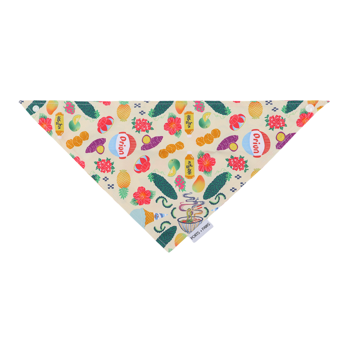 QUICK DRY BANDANA - OKINAWAN FESTIVAL SAND