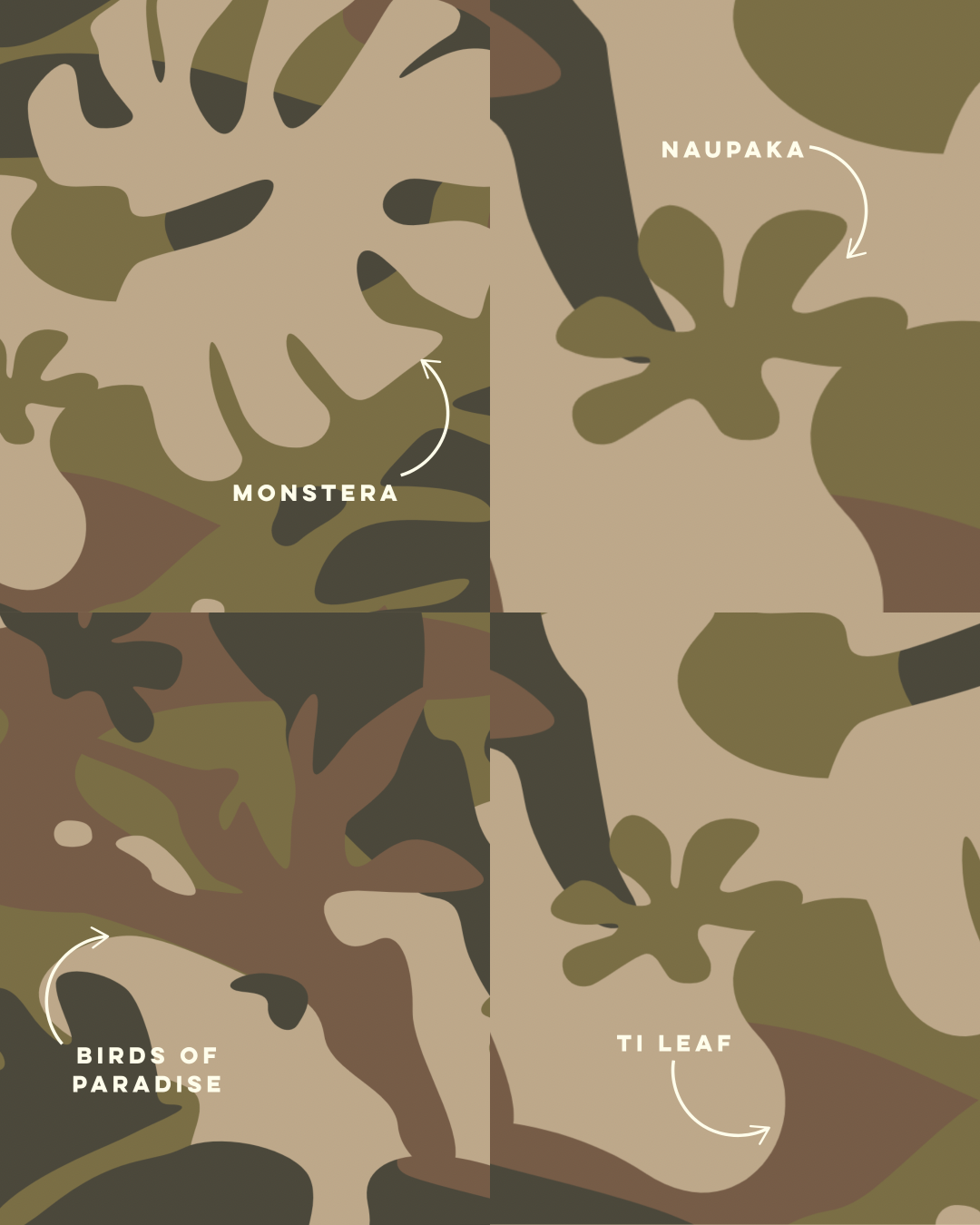 COLLAR - PARADISE CAMO