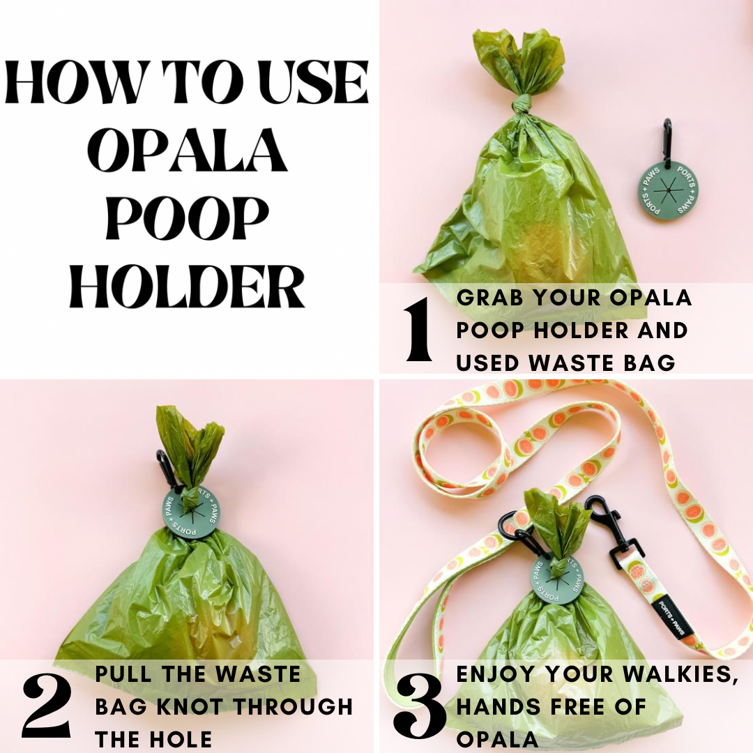 OPALA POOP HOLDER - STRAWBERRY