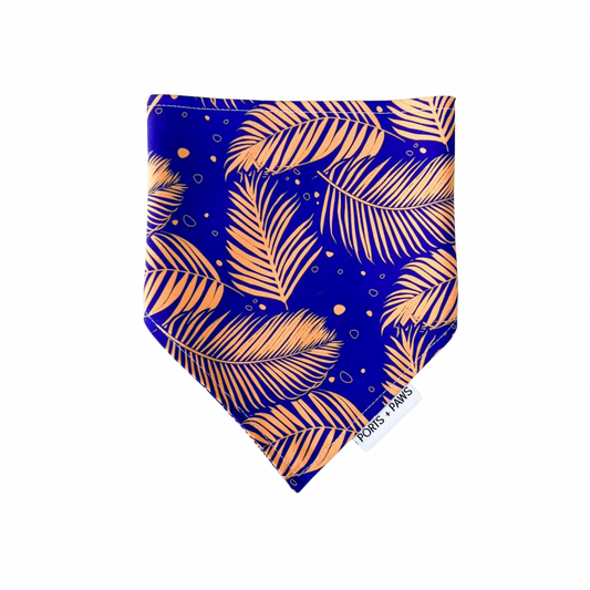 QUICK DRY BANDANA - PALM PURPLE