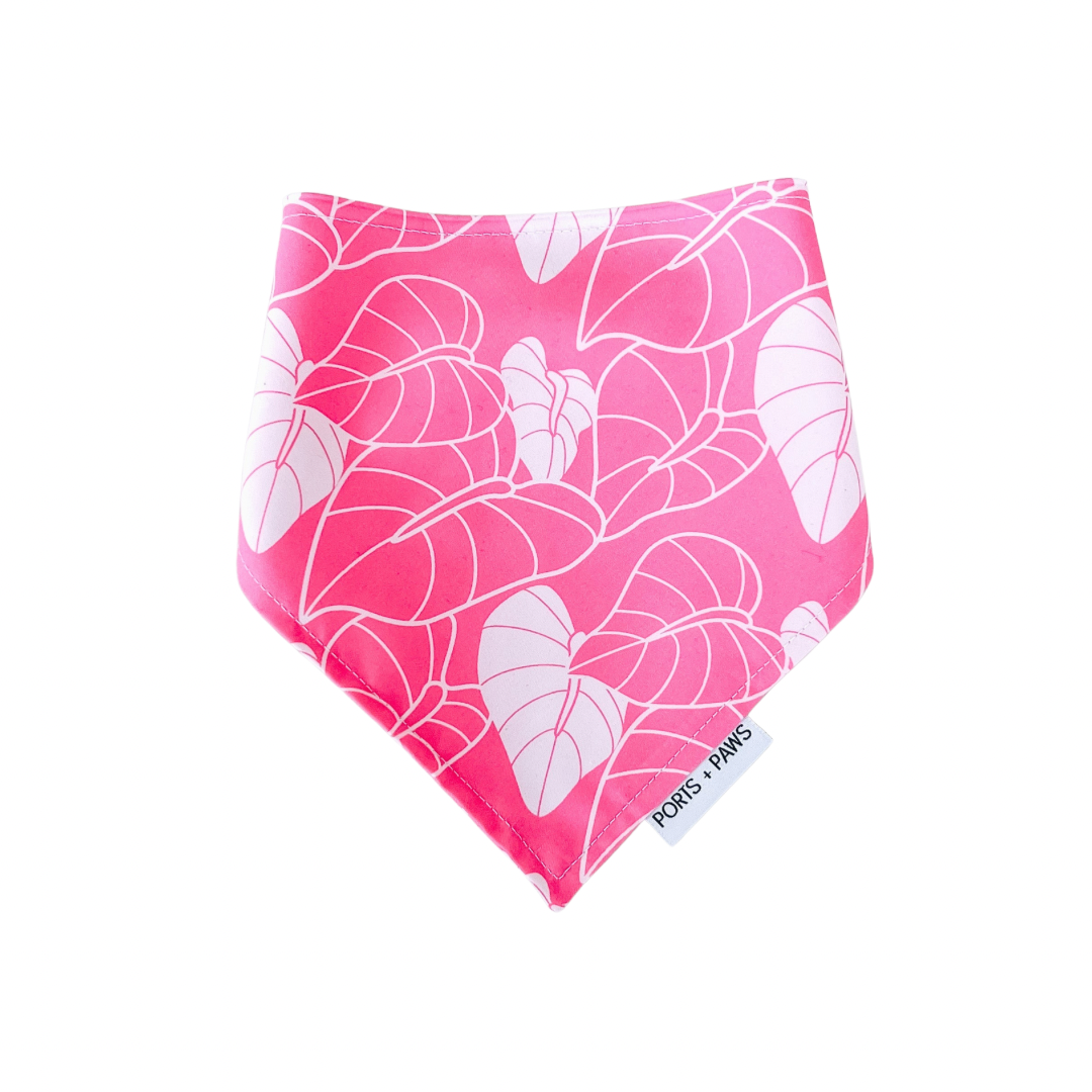 QUICK DRY BANDANA - ANTHURIUM PINK