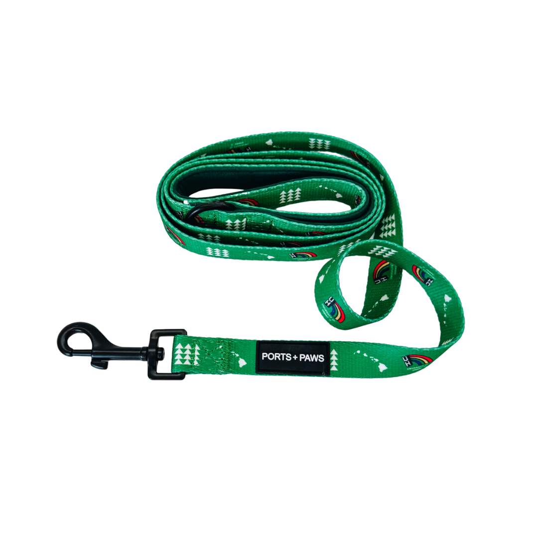 LEASH - UH VINTAGE GREEN