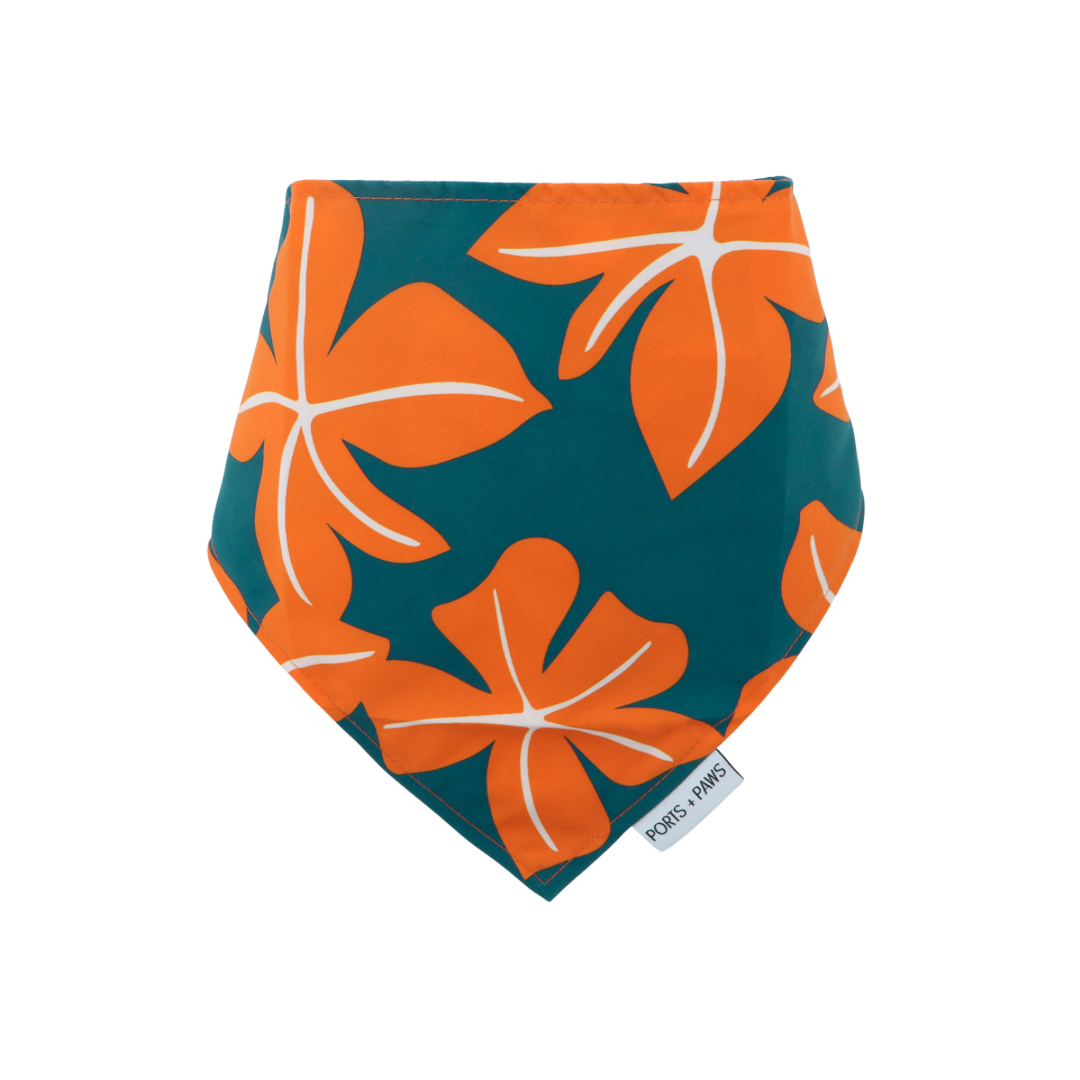 QUICK DRY BANDANA - FALL BLOOM BLUE