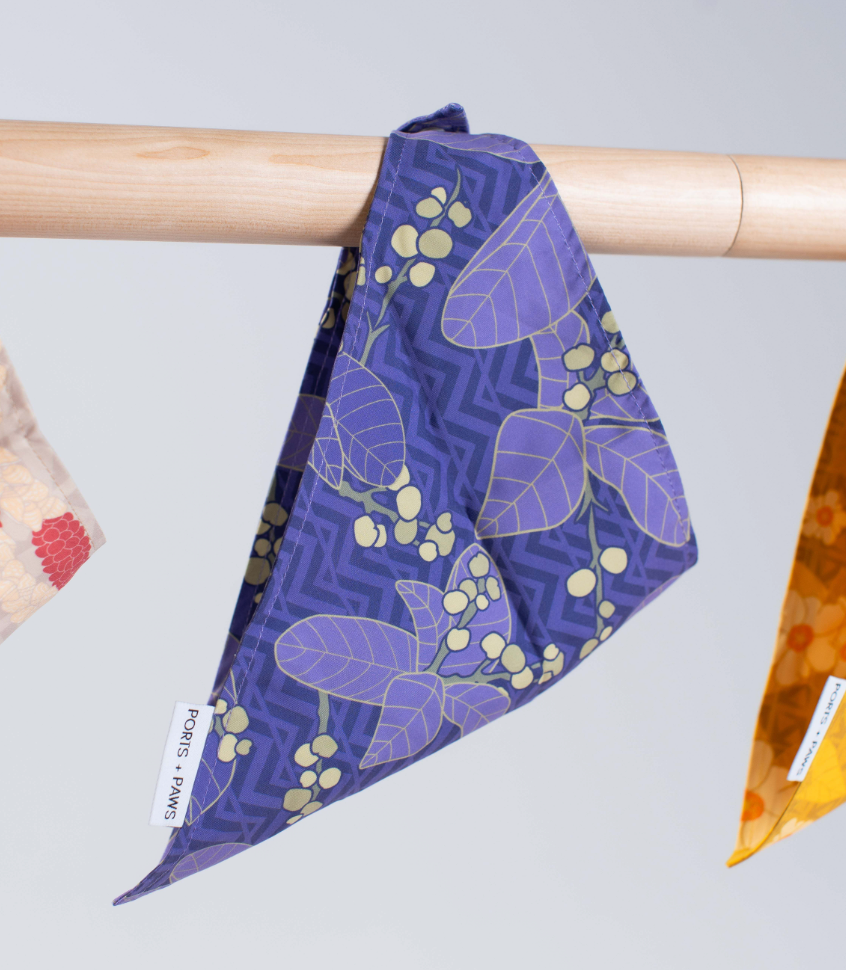 QUICK DRY BANDANA - KAUAʻI MOKIHANA BERRY
