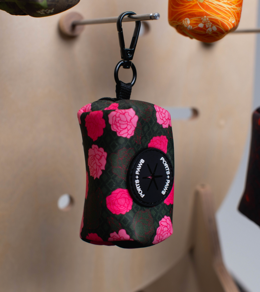 POOP BAG HOLDER - MAUI LOKELANI ROSE