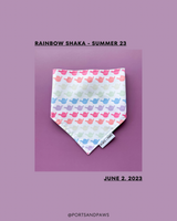 QUICK DRY BANDANA - RAINBOW SHAKA - SUMMER 23