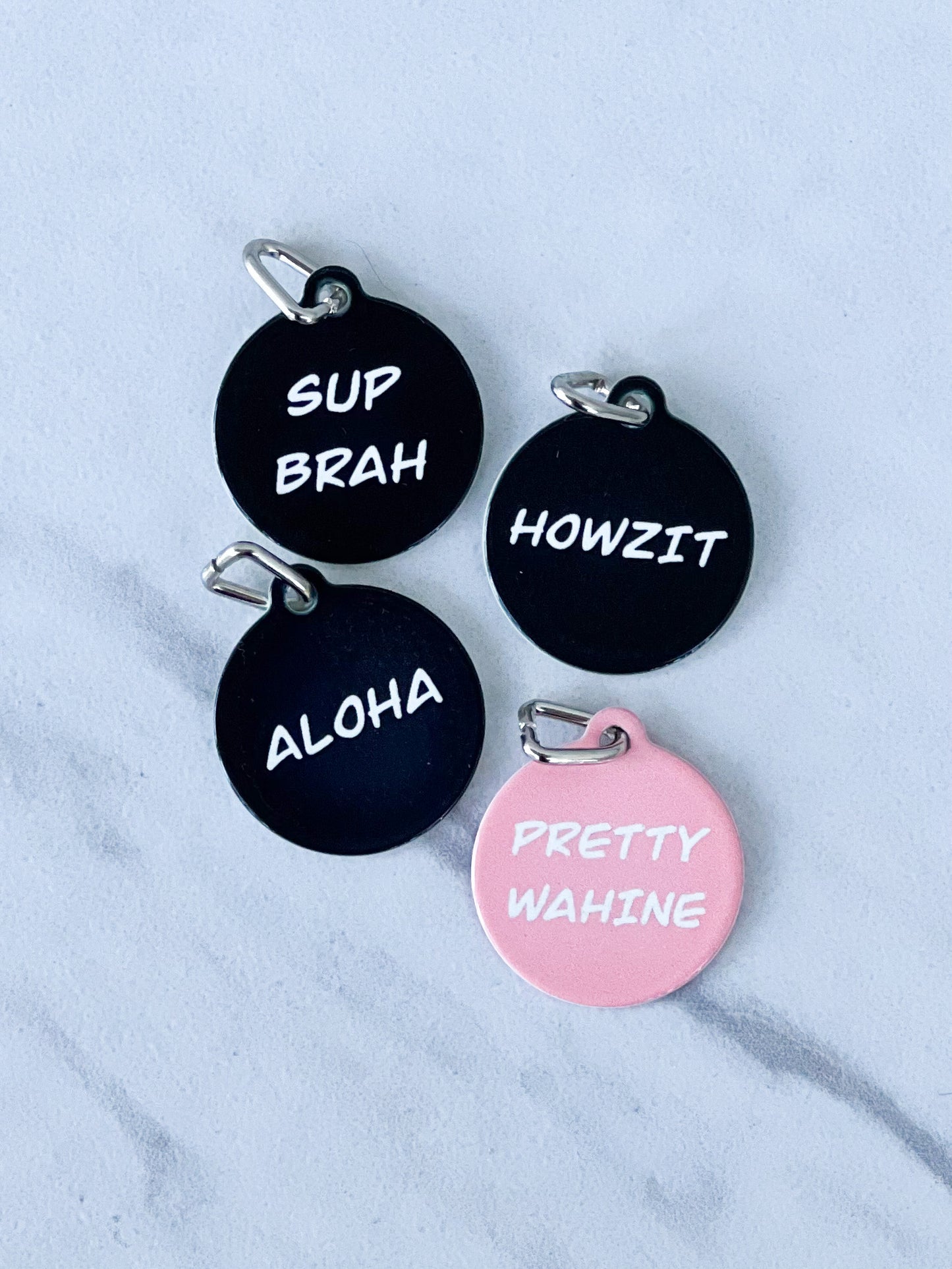 PRETTY WAHINE Pet Tag