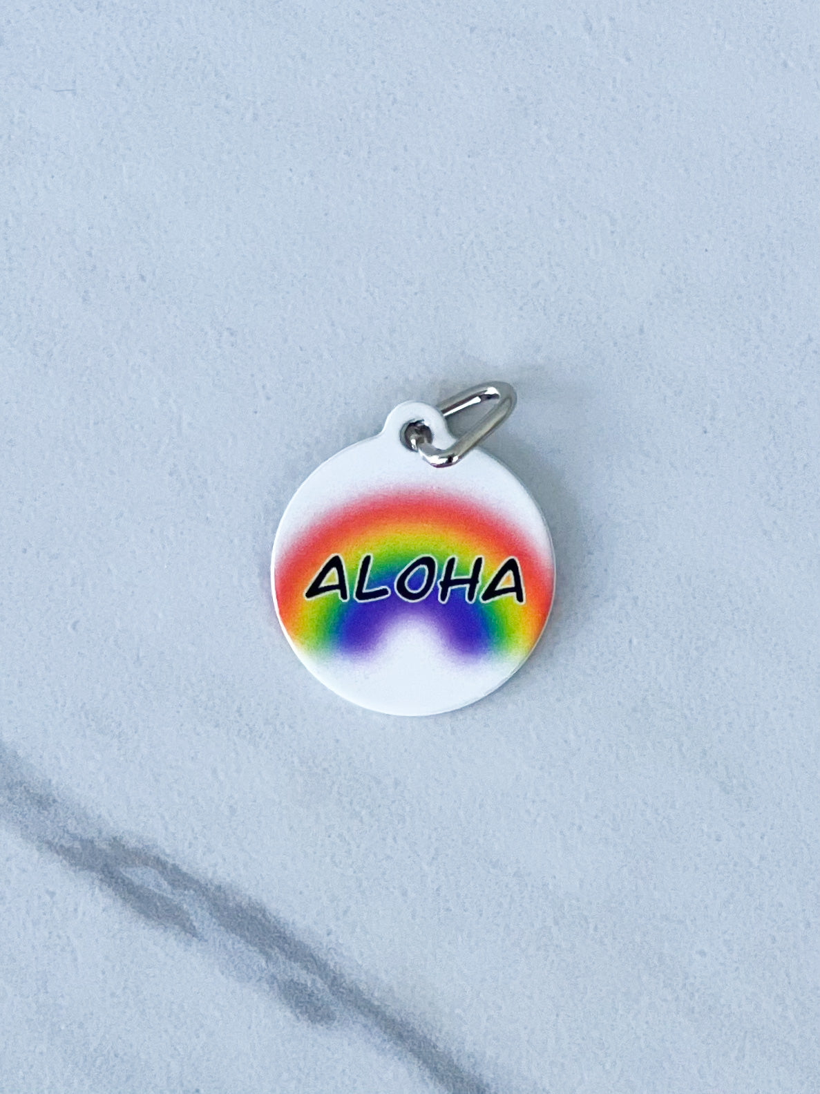 ALOHA RAINBOW Pet Tag