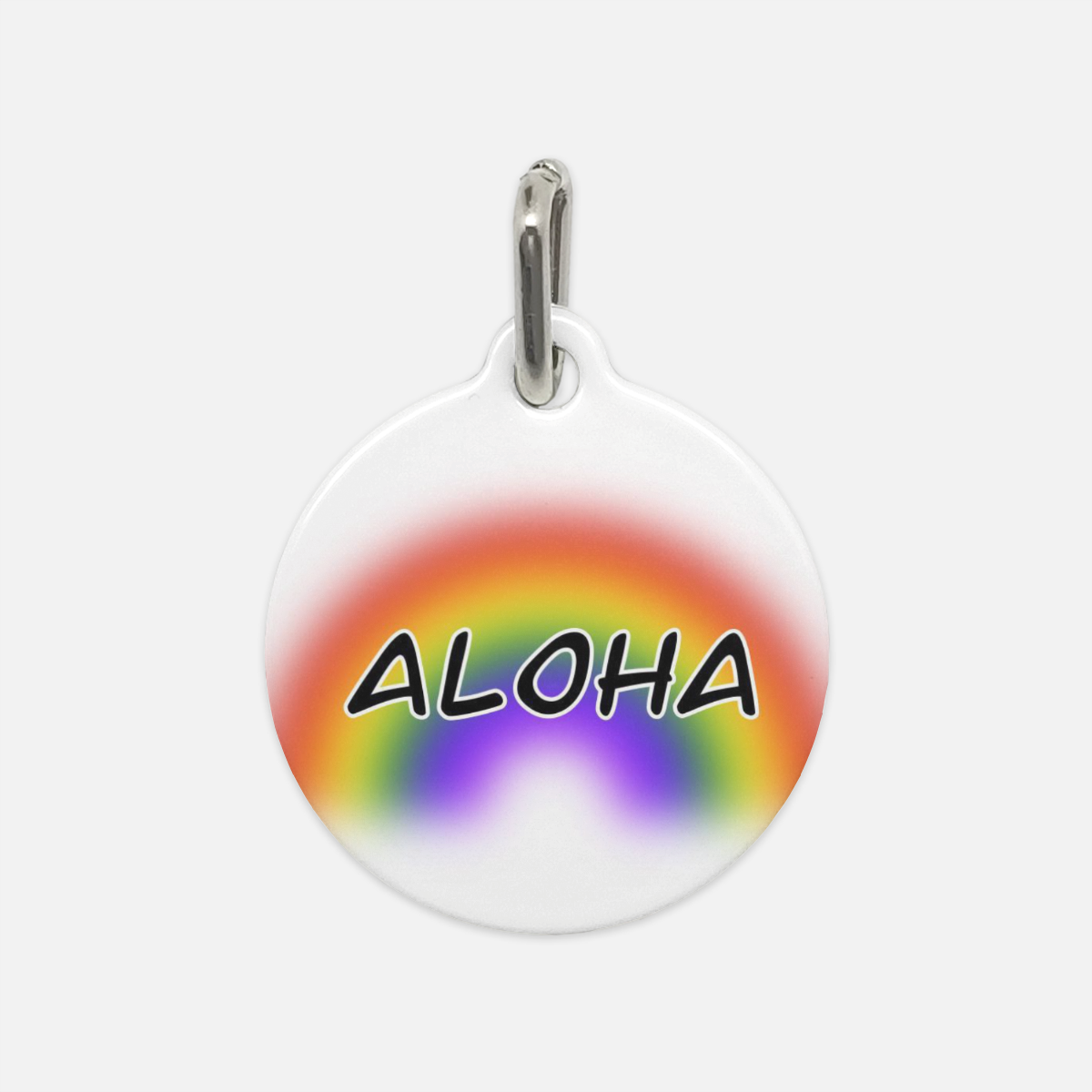 ALOHA RAINBOW Pet Tag